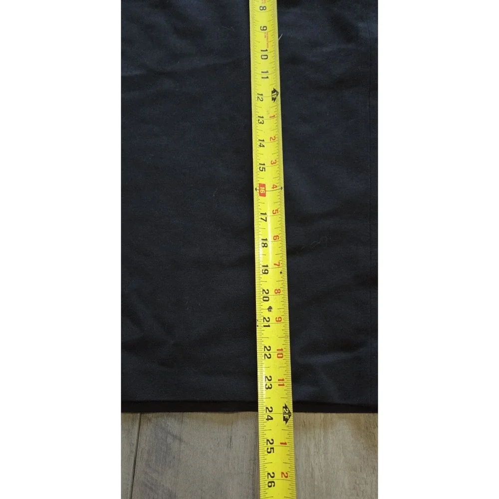 Vince Camuto Women Plus 3XL Black Lined Skirt Above Knee Elastic Waist Pull-on